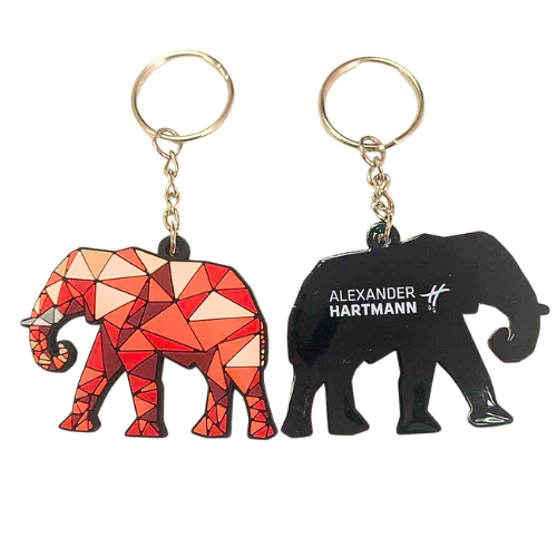 Alexander Hartmann Elephant Keychains Made By Promo Bears