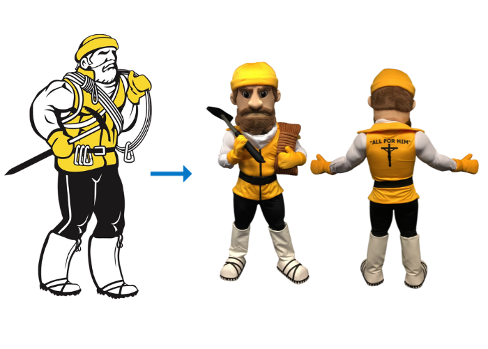 Untitled design (29) - Promo Bears USA Existing design turned into the Everest High School Mountaineer Mascot