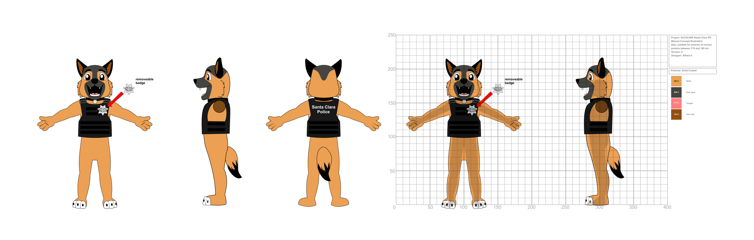 Police Mascot Design