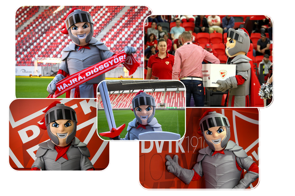 DVTK Knight Mascot DVTK Knight Mascot