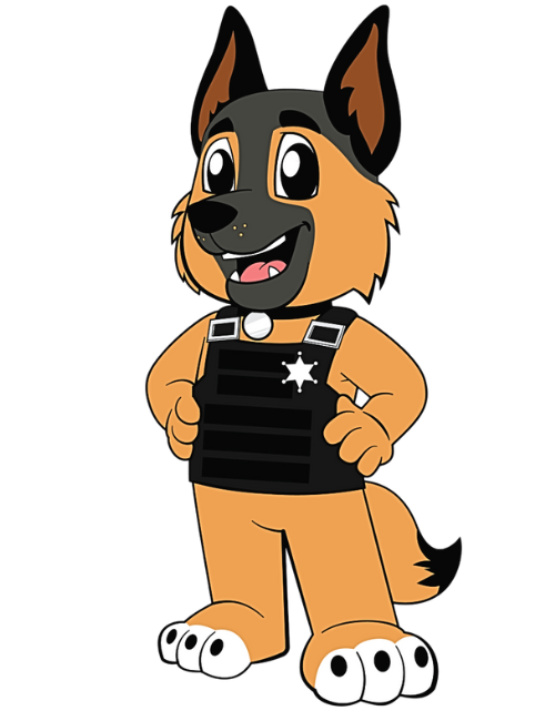 Police Mascot Character