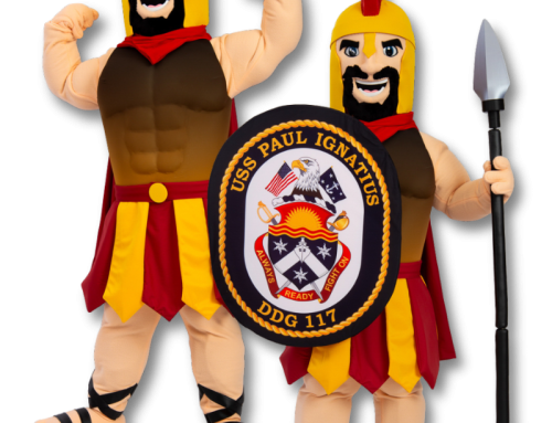 Custom Warrior Mascot for USS Paul Ignatius