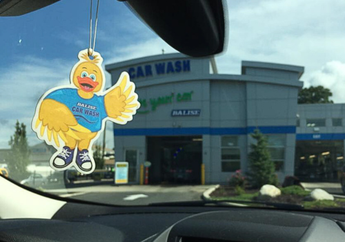 Custom made mascot car air freshener