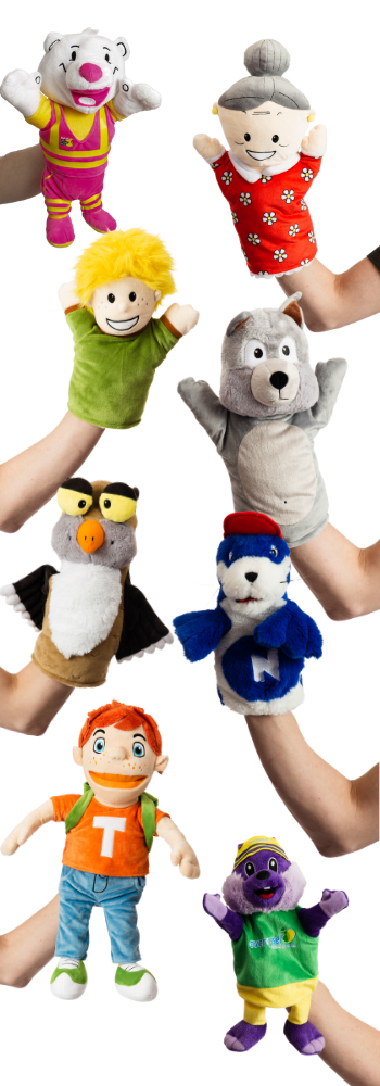 Hand Puppets - Promo Bears USA Custom Hand Puppets