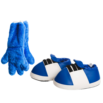 Mascot Costume Set of Extra Hands and Shoes