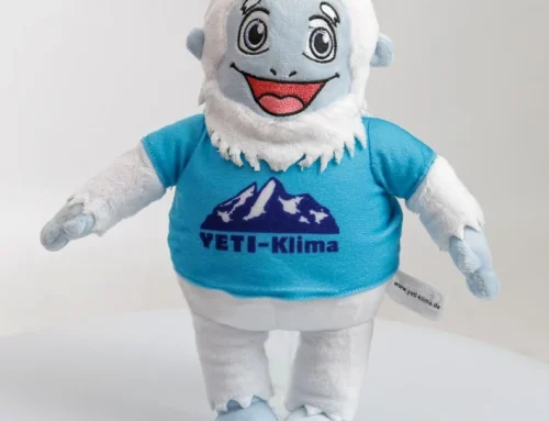 How custom plush toys helped Yeti Klima GmbH bring their mascot to life online and offline
