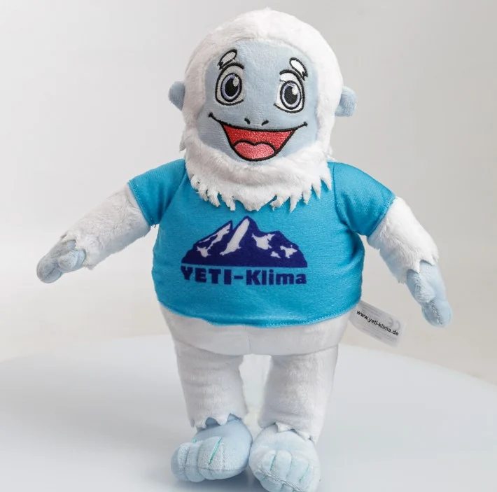 Individuelles Kuscheltier Yeti