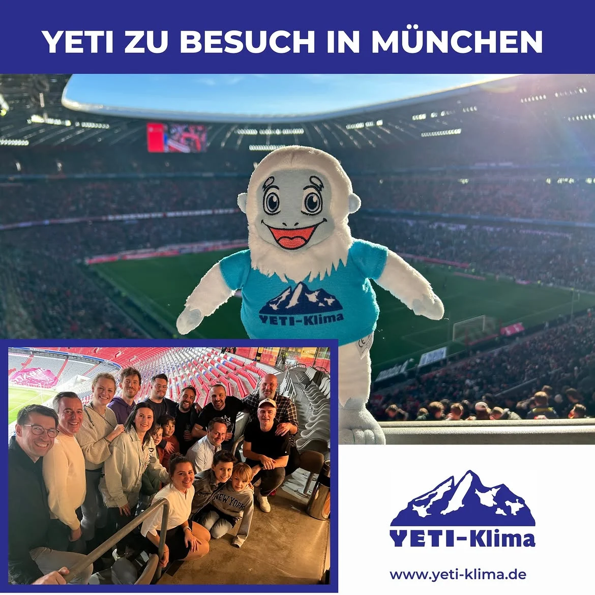 Beispiel dafür, wie Yeti Klima sein individuelles Kuscheltier online einsetzt