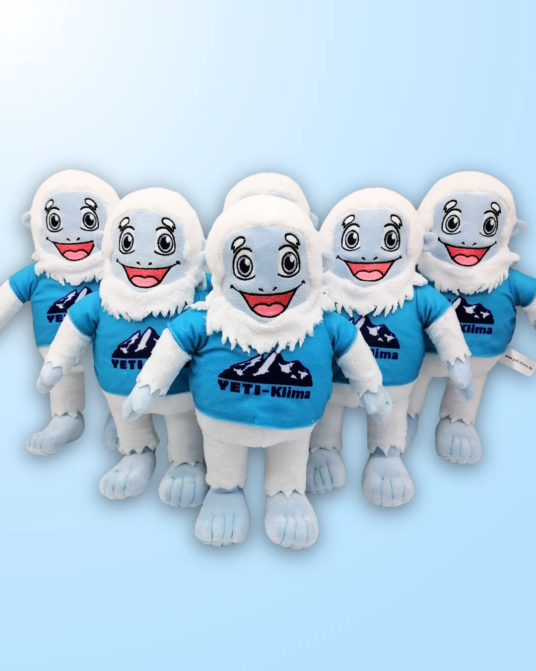 Yeti Klima individuelles Kuscheltier — gebrandetes Plüsch-Maskottchen von Promo Bears