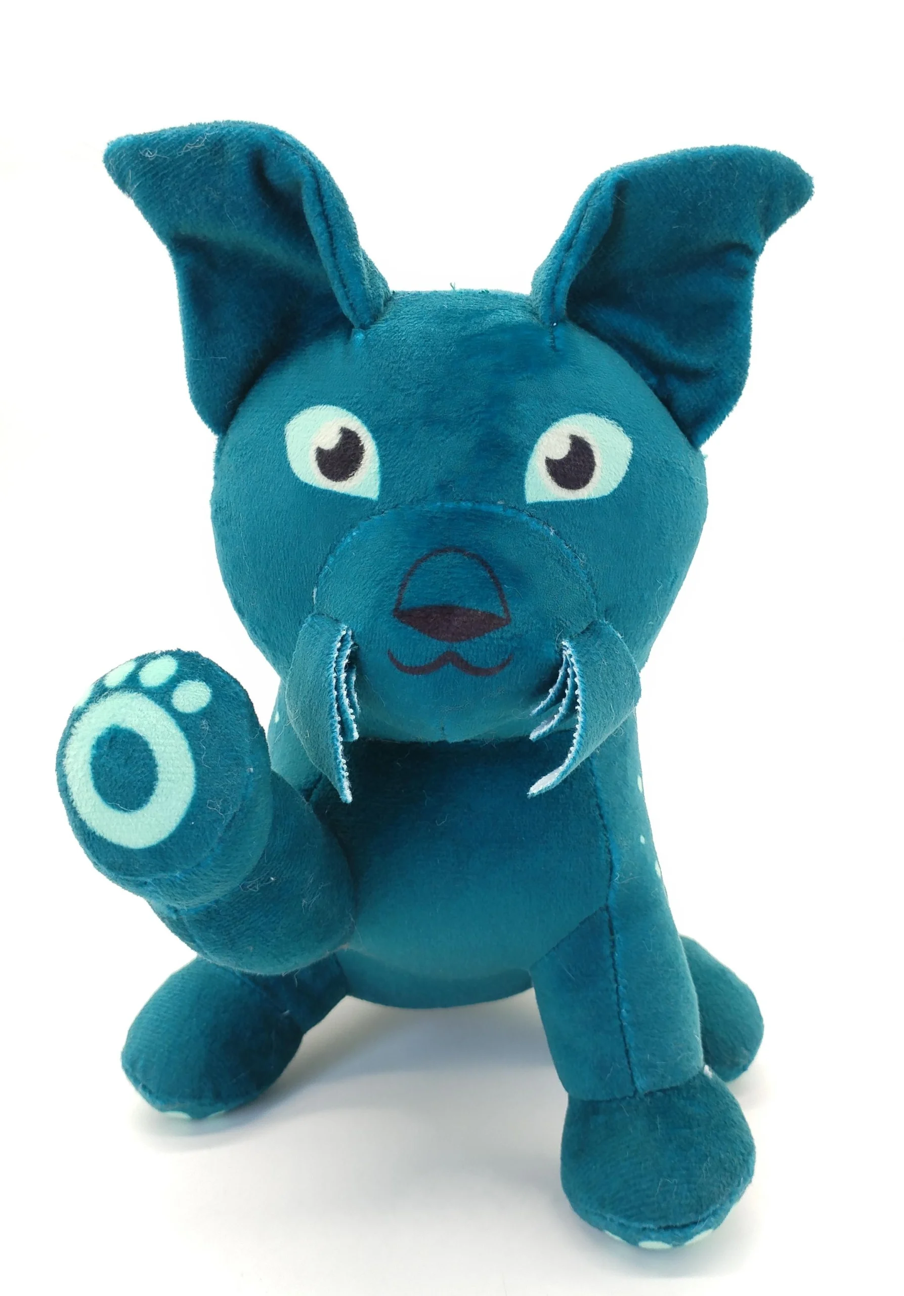 Knuffel op maat voor DOTLUX GmbH als pluche speelgoed relatiegeschenk